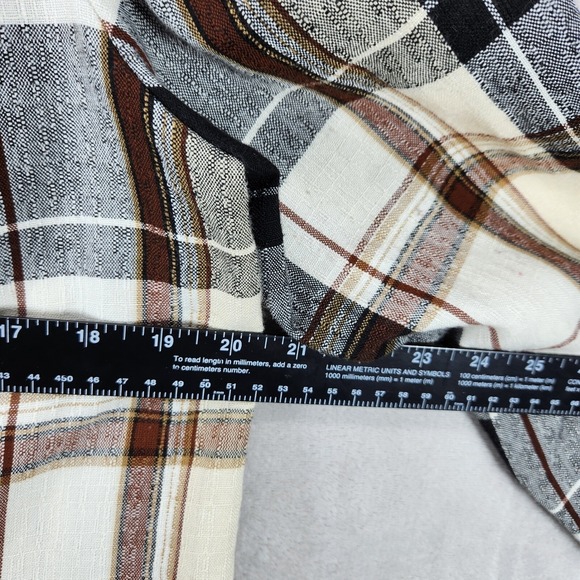 Fashion Bug Plaid Blazer Women Size S Career Wear Business Casual Jacket Vintage - Picture 6 of 7